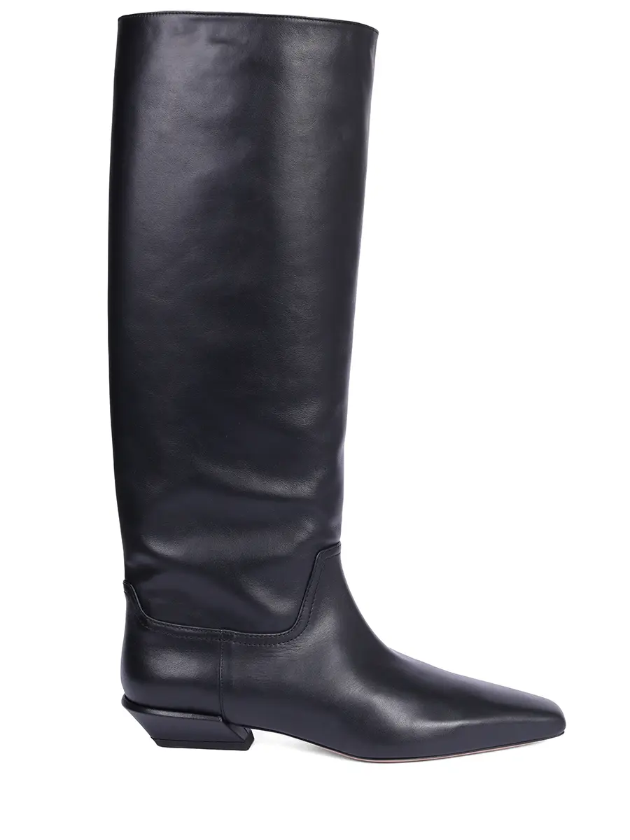 

Сапоги кожаные, Черный, PX1363-XVT01-BETTINA BOOT 25