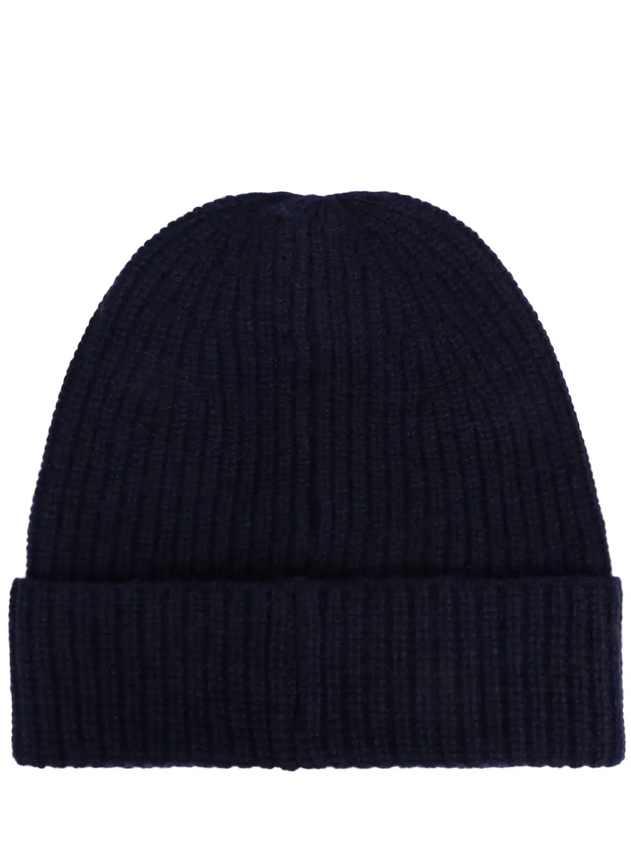 Шапка кашемировая DANIELE FIESOLI 8010/23BLUE Темно- Синий  Фото 2