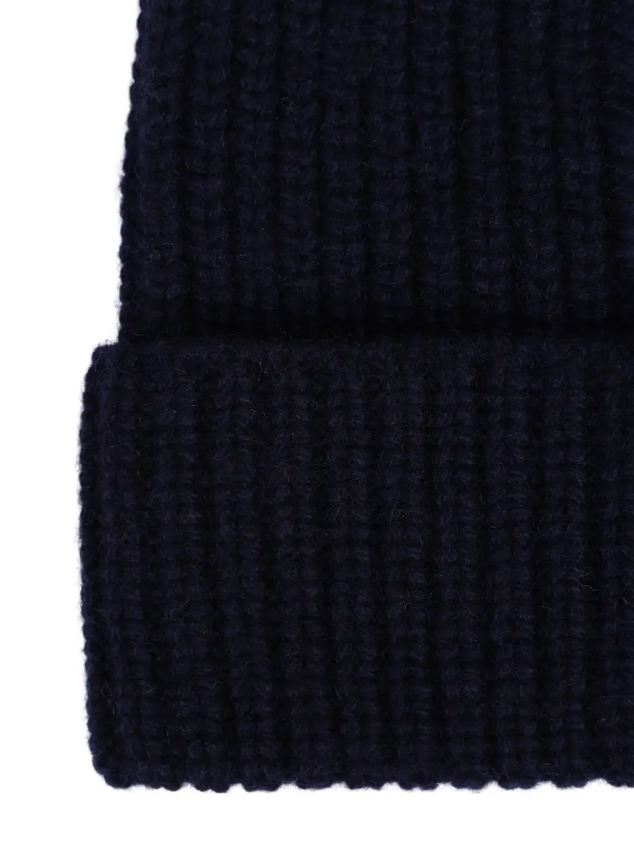 Шапка кашемировая DANIELE FIESOLI 8010/23BLUE Темно- Синий  Фото 3