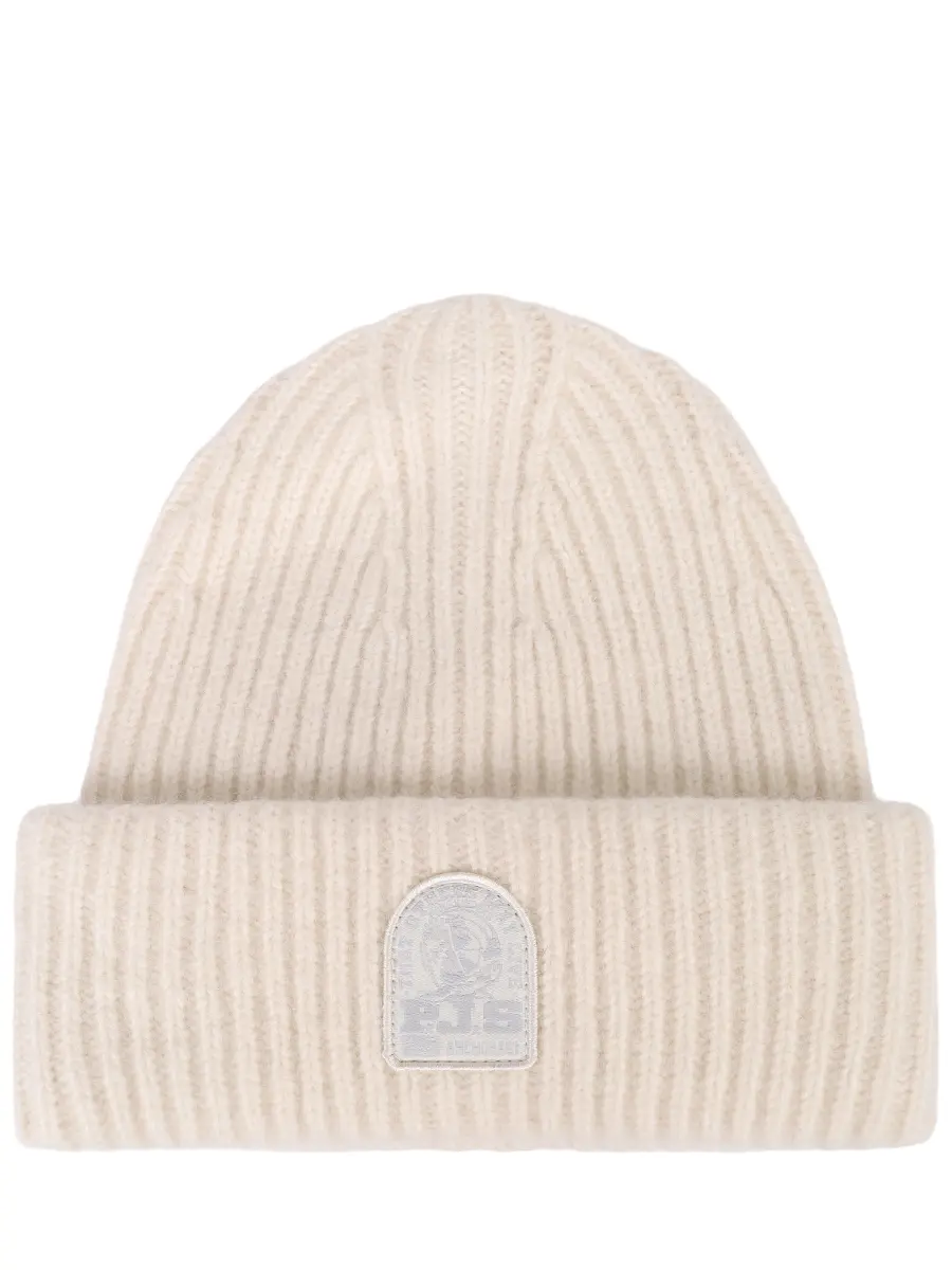 

Шапка из шерсти и хлопка, Белый, 25WMPAHAHA32/0775