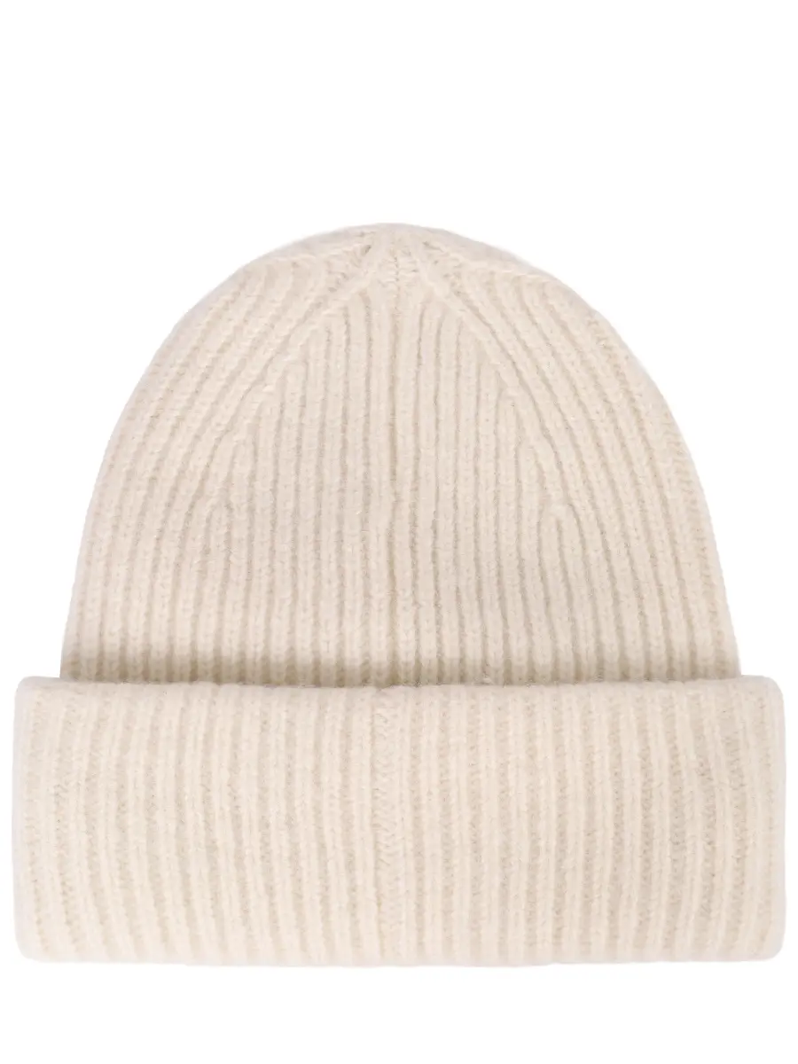 Шапка из шерсти и хлопка PARAJUMPERS 25WMPAHAHA32/0775 Белый  Фото 2