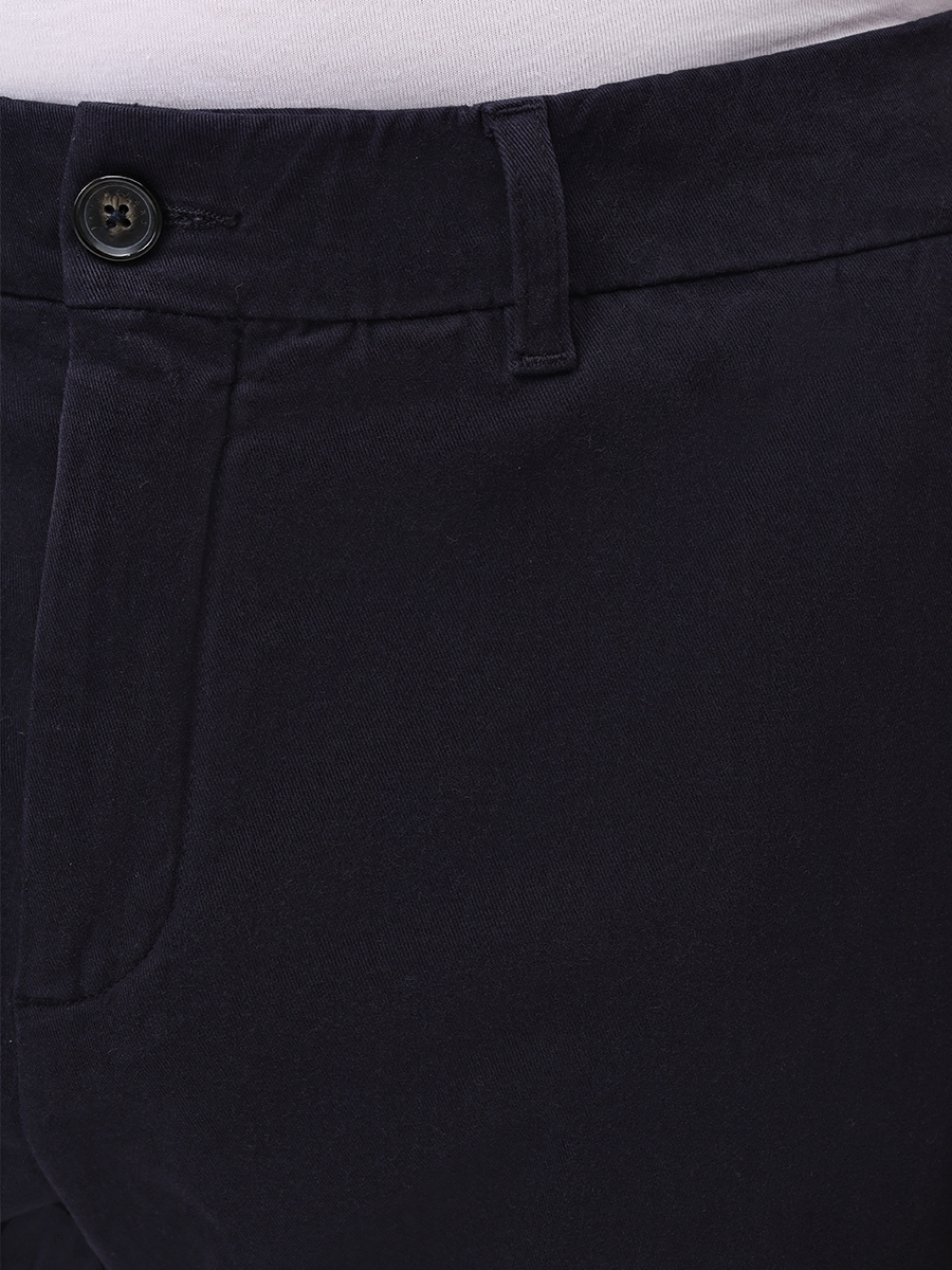 

Слаксы из хлопка и лиоцелла, Синий, 15314054/013