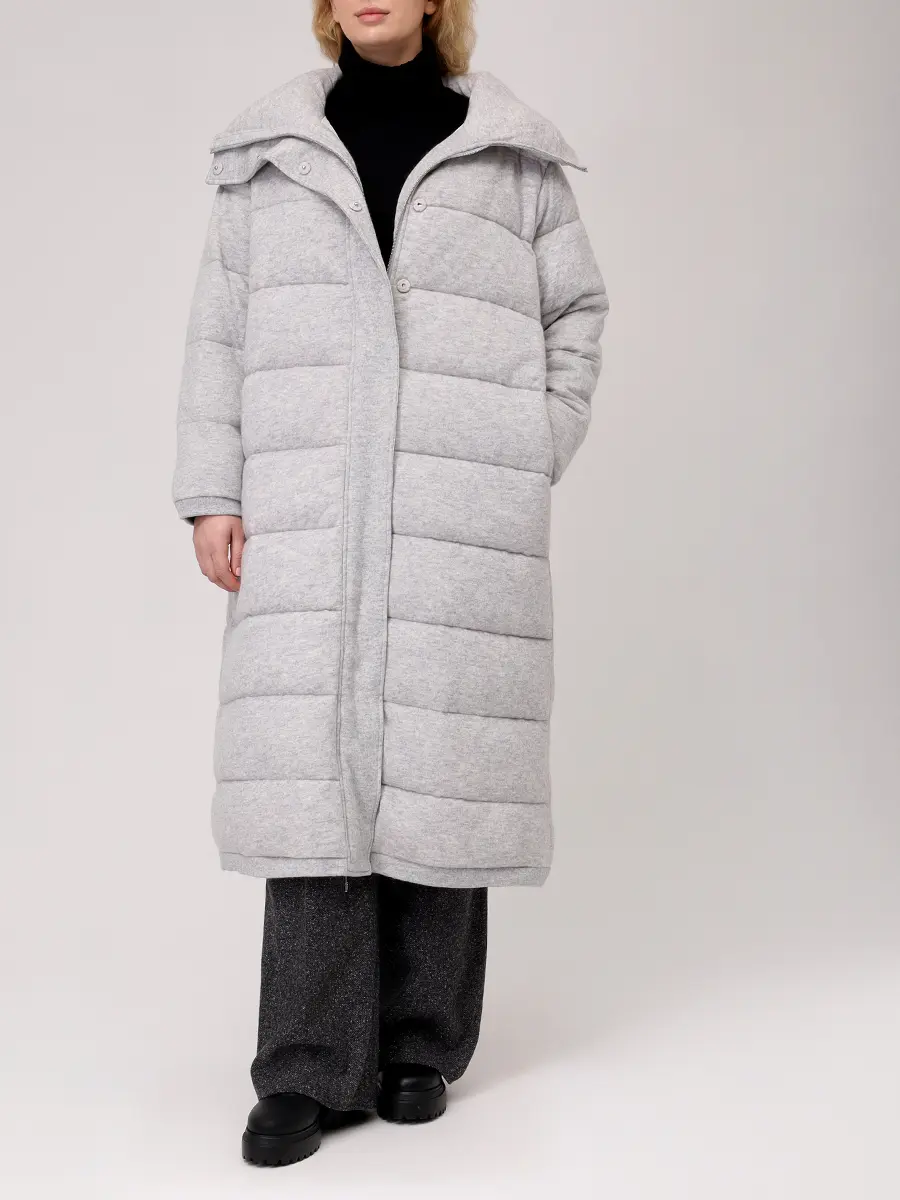 Куртка стеганая BOSS 50547918/058 Серый  Фото 2