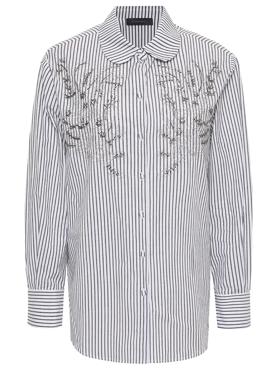 

Рубашка хлопковая, Полоска, 5150P07N8801