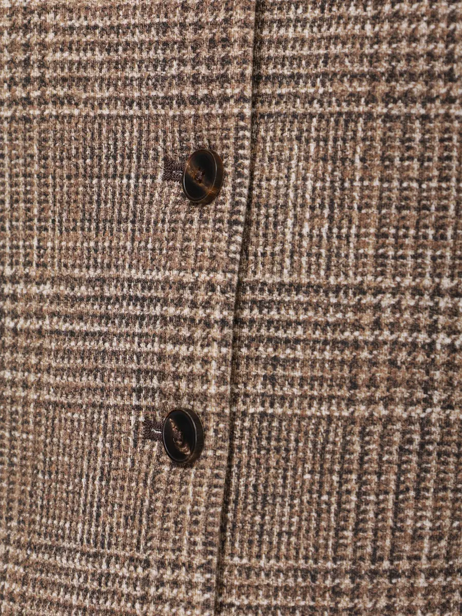 Жилет хлопковый CIRCOLO 1901 FD3675 CORTE Клетка  Фото 6