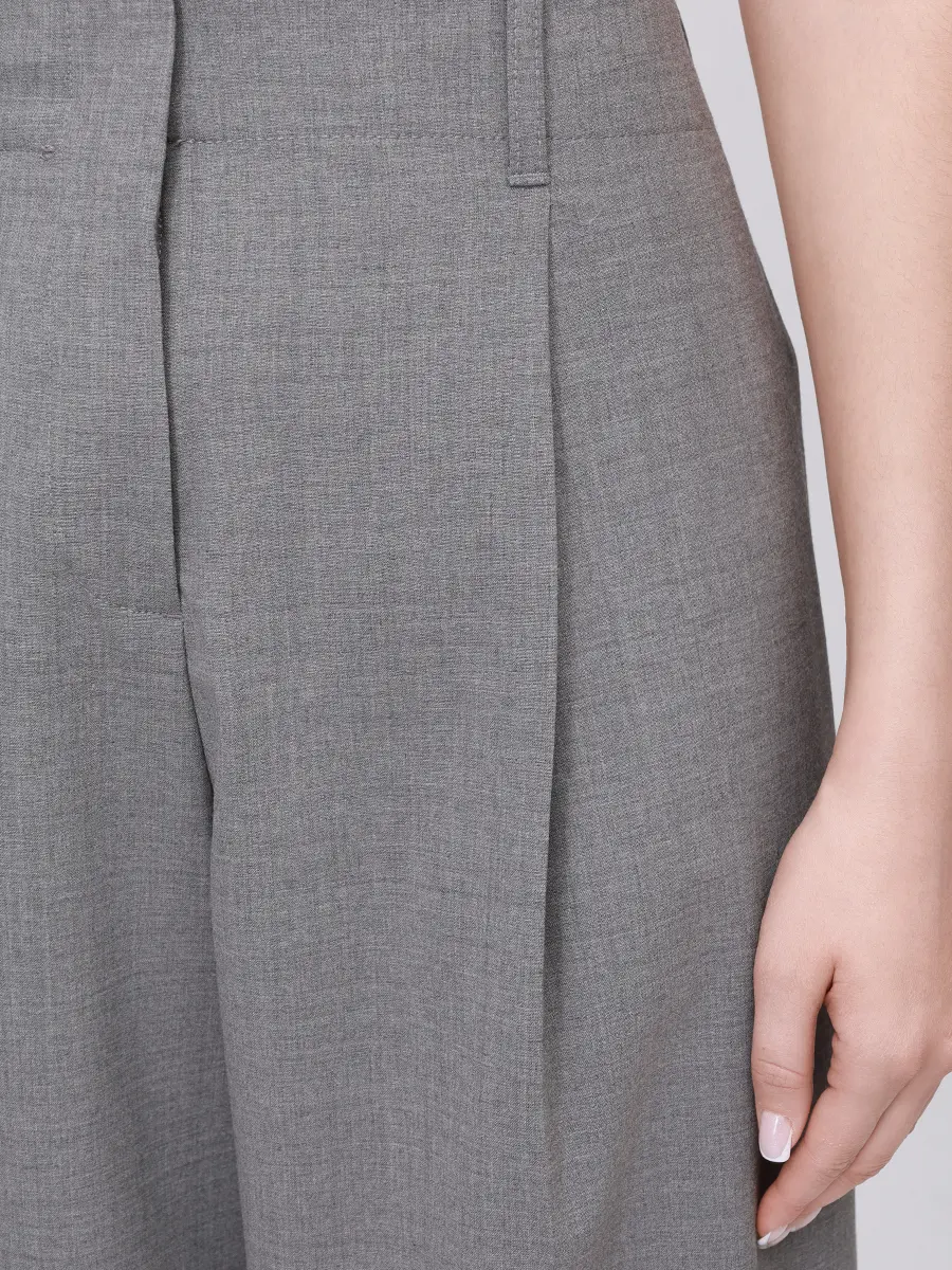 Брюки шерстяные PAUL & SHARK 15354035/064 Серый  Фото 5