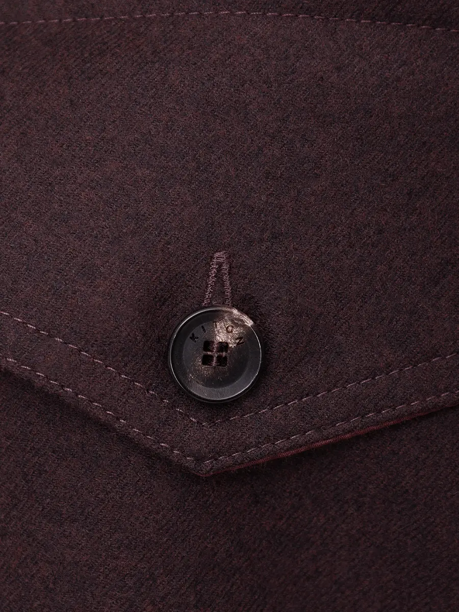 

Рубашка шерстяная, Бордовый, D54434K0559G11000