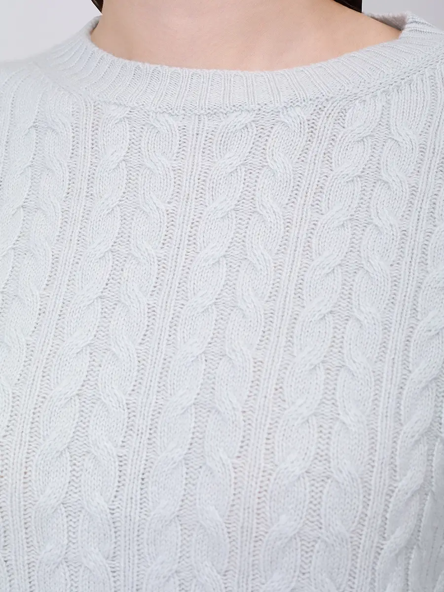 Джемпер кашемировый AGNONA K110128U-7K080NU-A08 Голубой  Фото 5