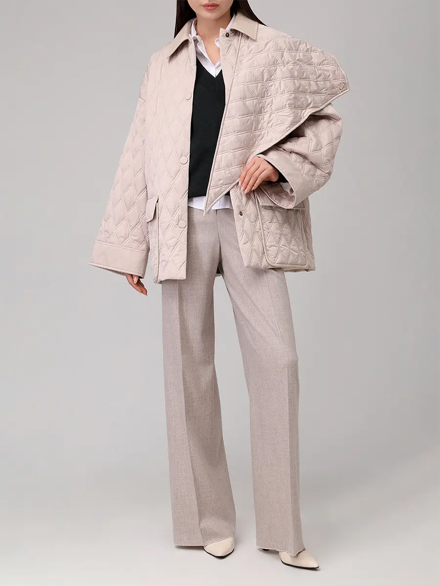 Пуловер кашемировый AGNONA K008018U-4K120NU-E79 Зеленый  Фото 2