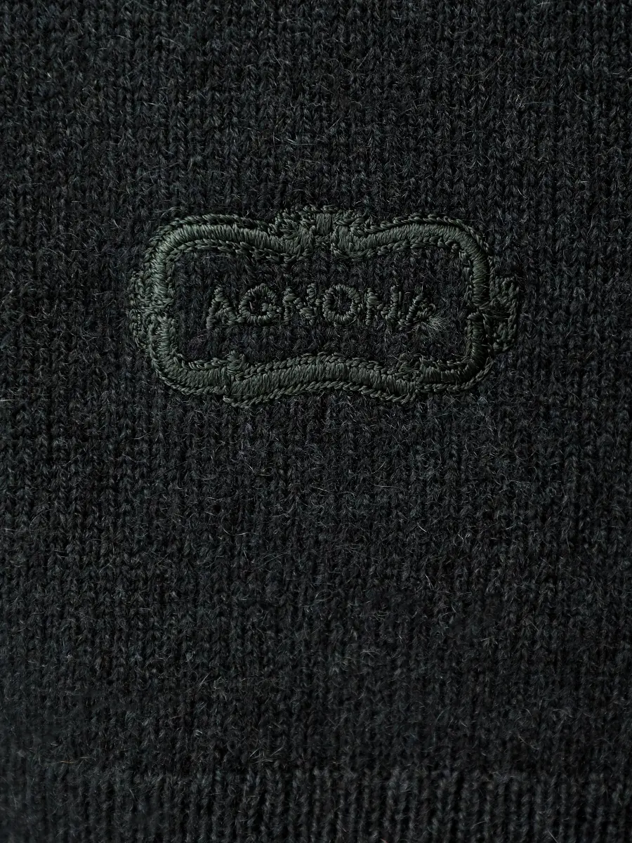 Пуловер кашемировый AGNONA K008018U-4K120NU-E79 Зеленый  Фото 6