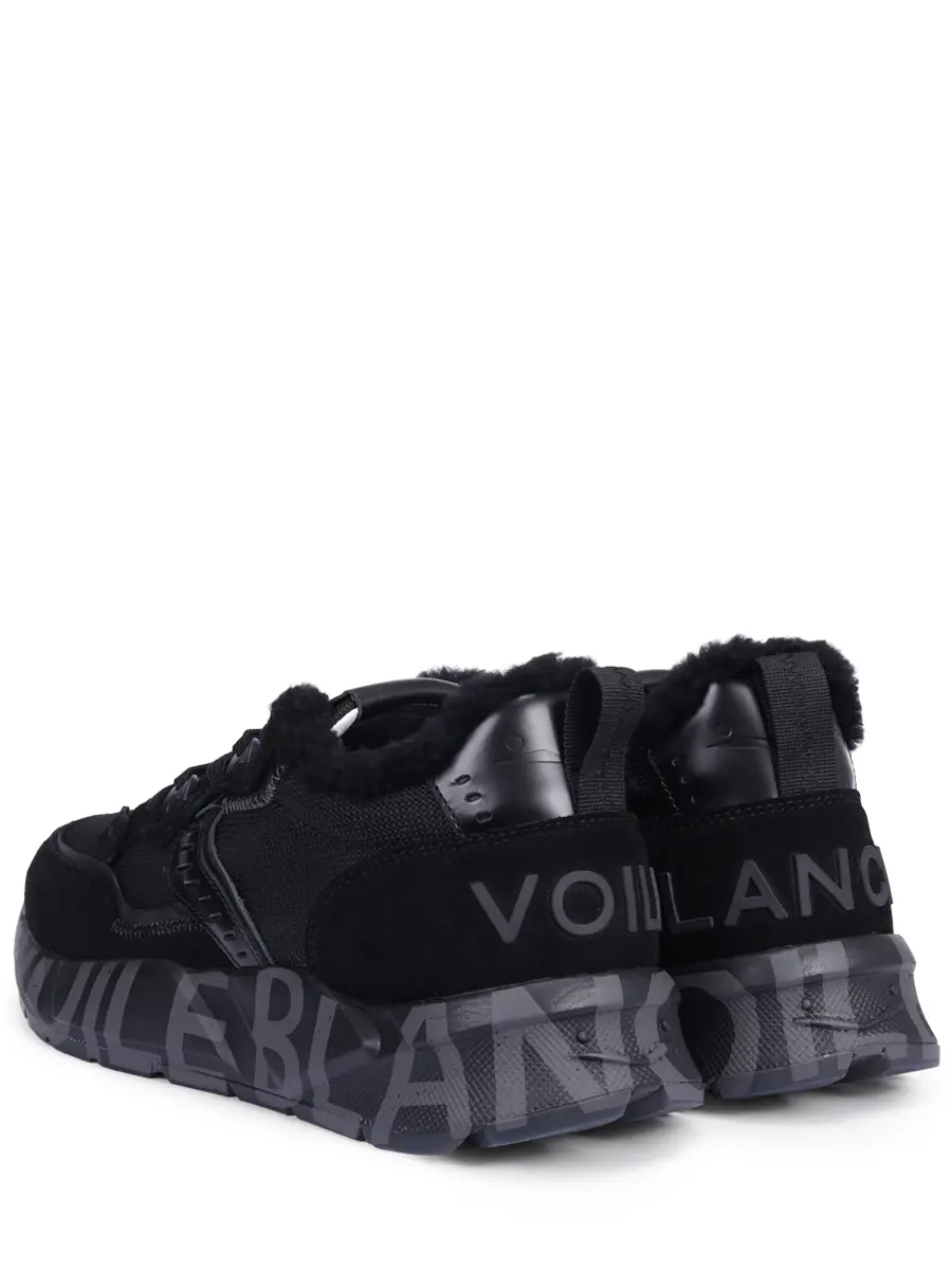 Кроссовки комбинированные на меху VOILE BLANCHE 001 2019471 03 0A01 Черный  Фото 4