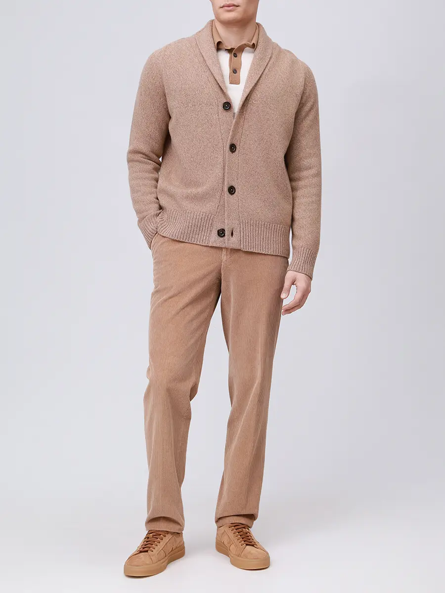 Брюки вельветовые HILTL 52473/71/PARMA Светло- Коричневый  Фото 2