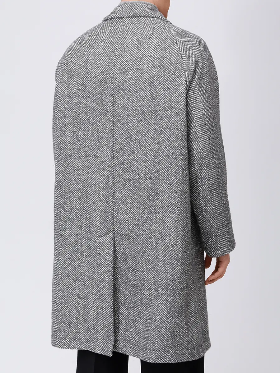 Пальто шерстяное L.B.M. 1911 57512/1/7494 Серый  Фото 3