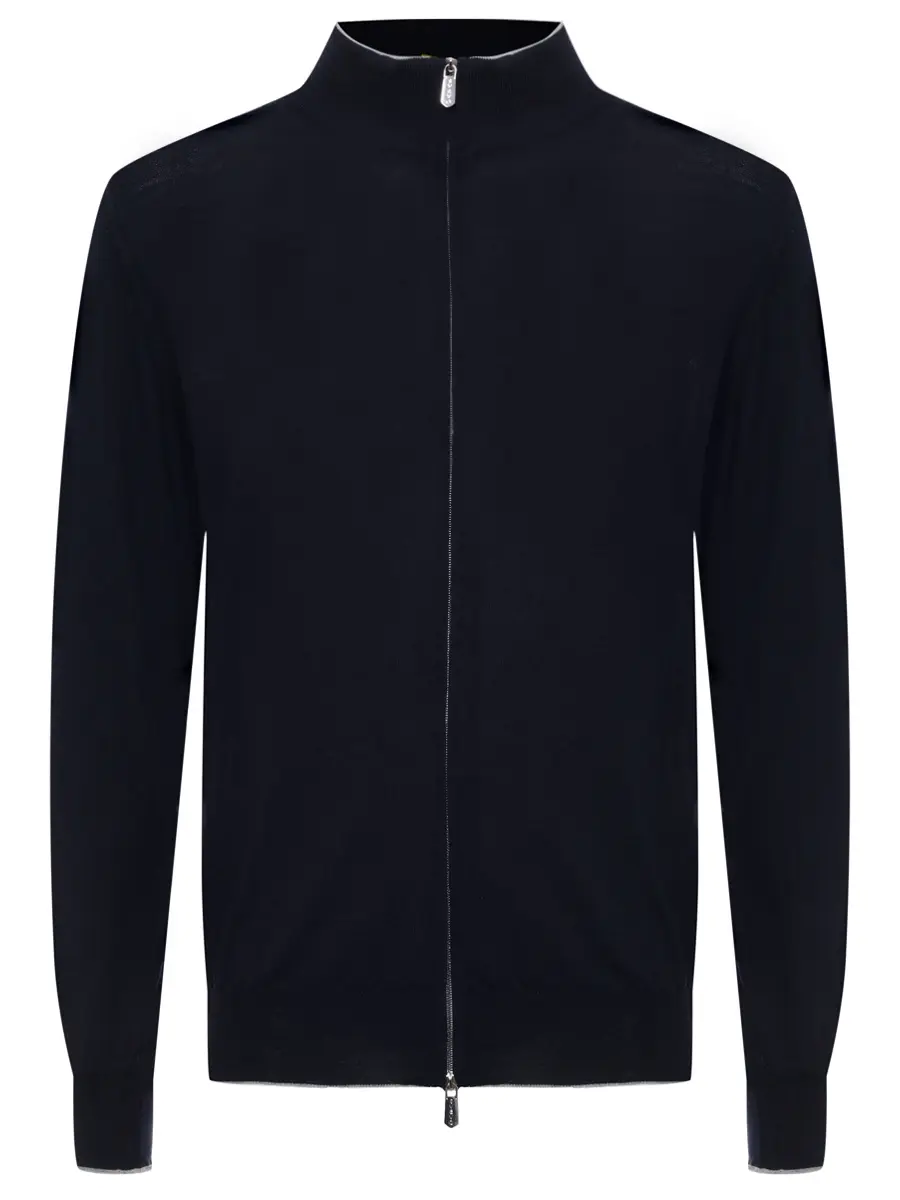 Кардиган шерстяной SVEVO 0918/9 SA25 3343/Темно- Синий 