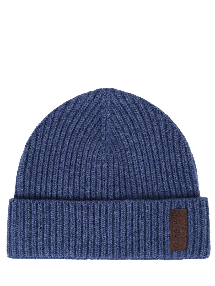 Шапка шерстяная PAUL & SHARK 14317151/420 Голубой 