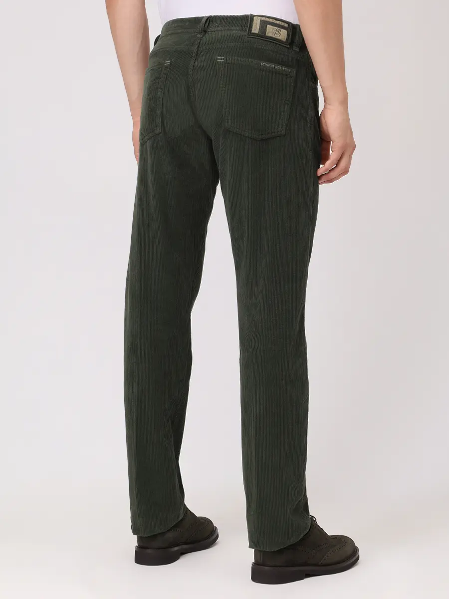 

Чиносы Regular Fit вельветовые, Зеленый, COSTANTINO T345 VERDE