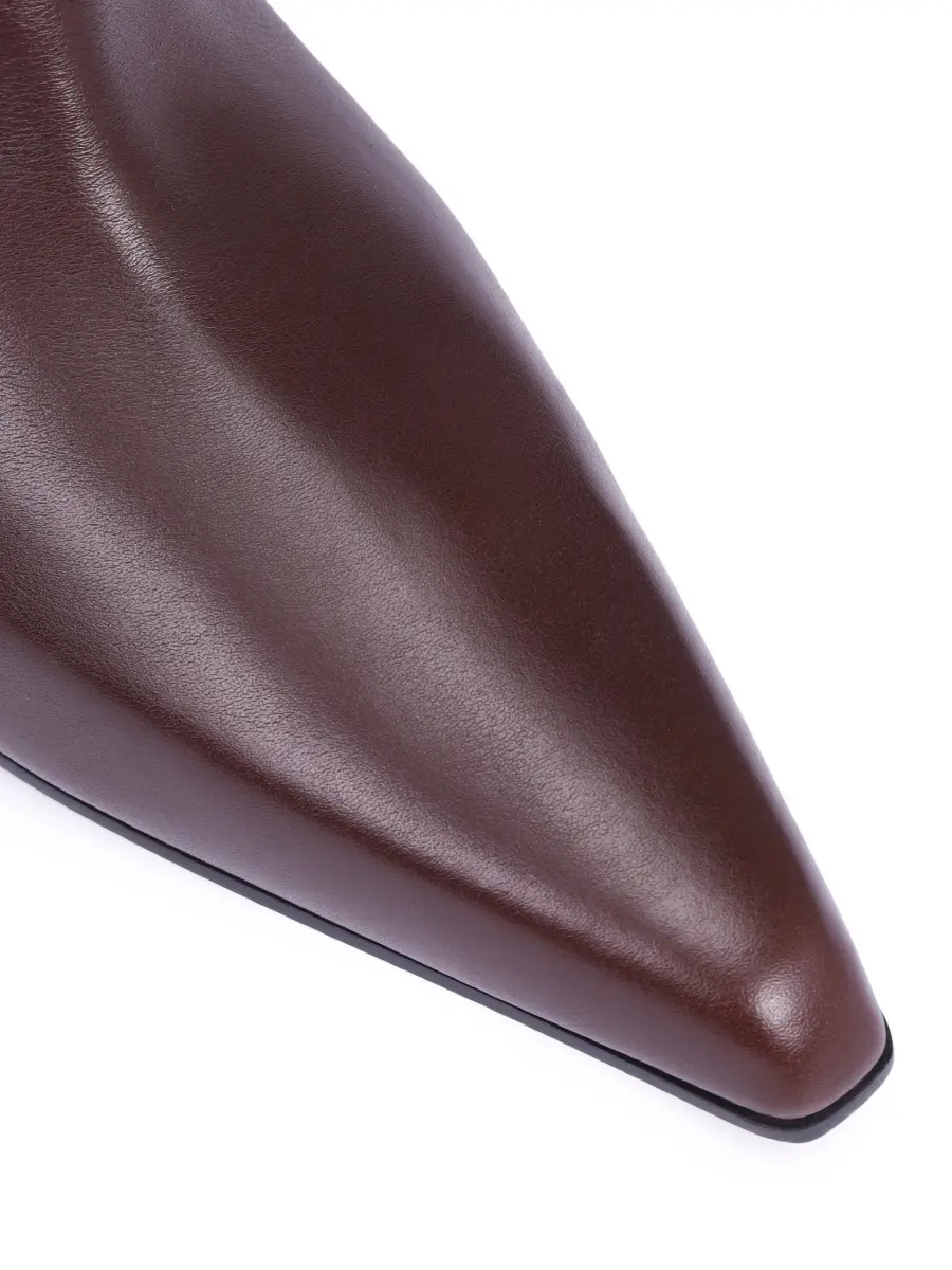 Сапоги кожаные PARIS TEXAS PX1119-XVT01-JANE BOOT 60 Коричневый  Фото 5