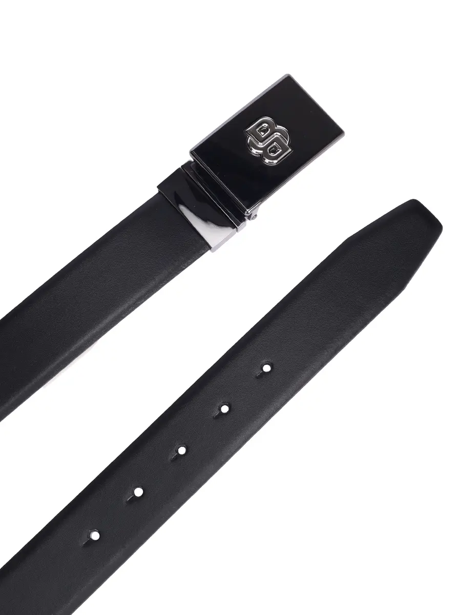 Ремень двусторонний кожаный BOSS 50553335/002 Коричневый  Фото 3