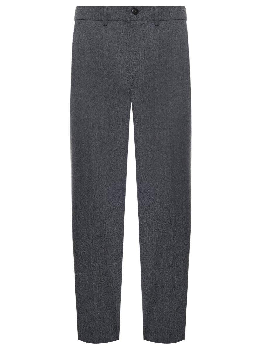Брюки Relaxed Fit шерстяные CANALI