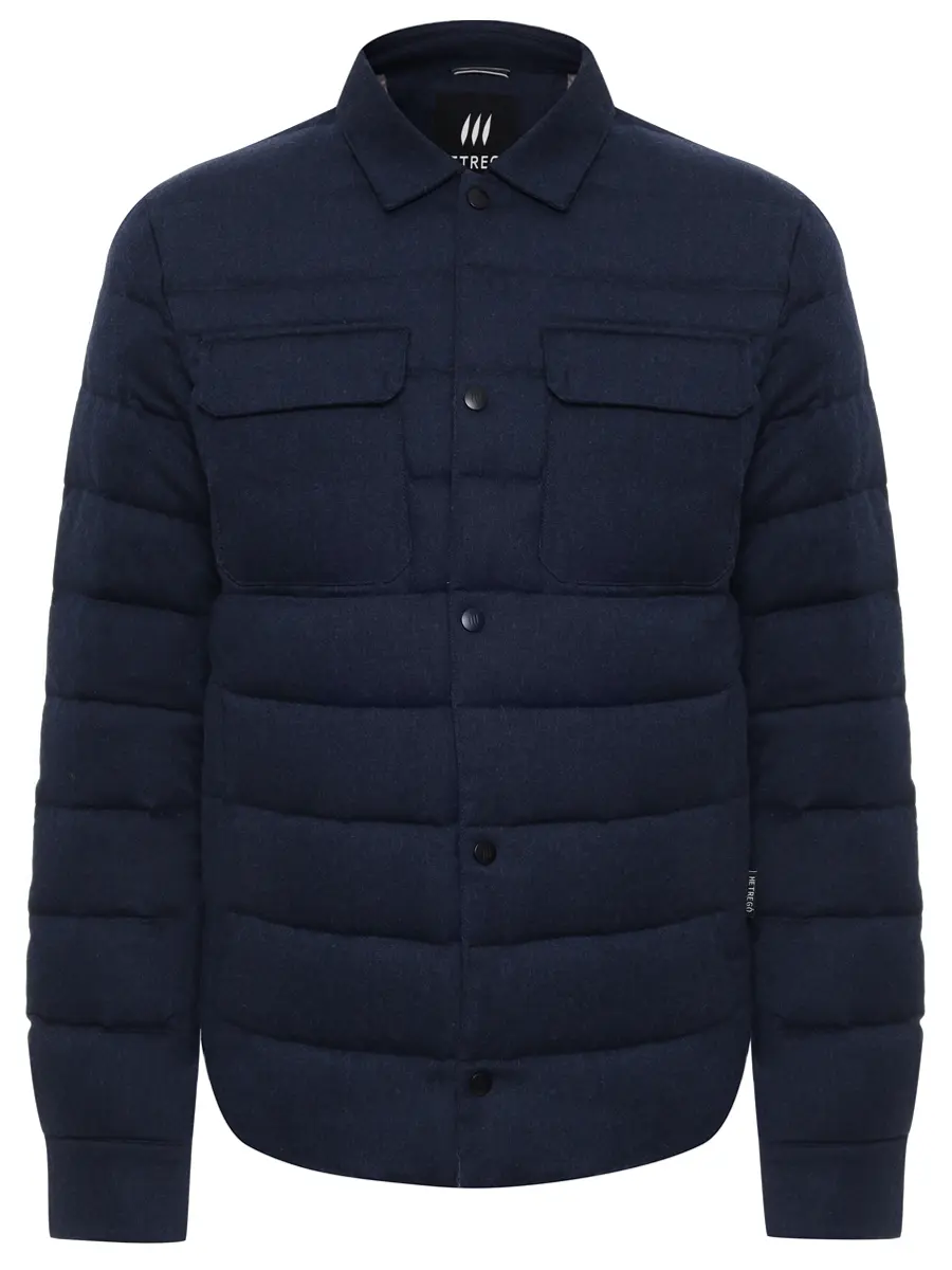 Пуховик шерстяной HETREGO 8P513 F 25W016 NGM HADIEN Синий 