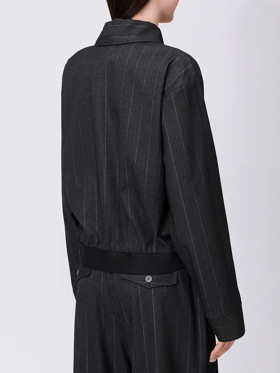 Куртка в полоску HINNOMINATE HMABW02296 Серый  Фото 3