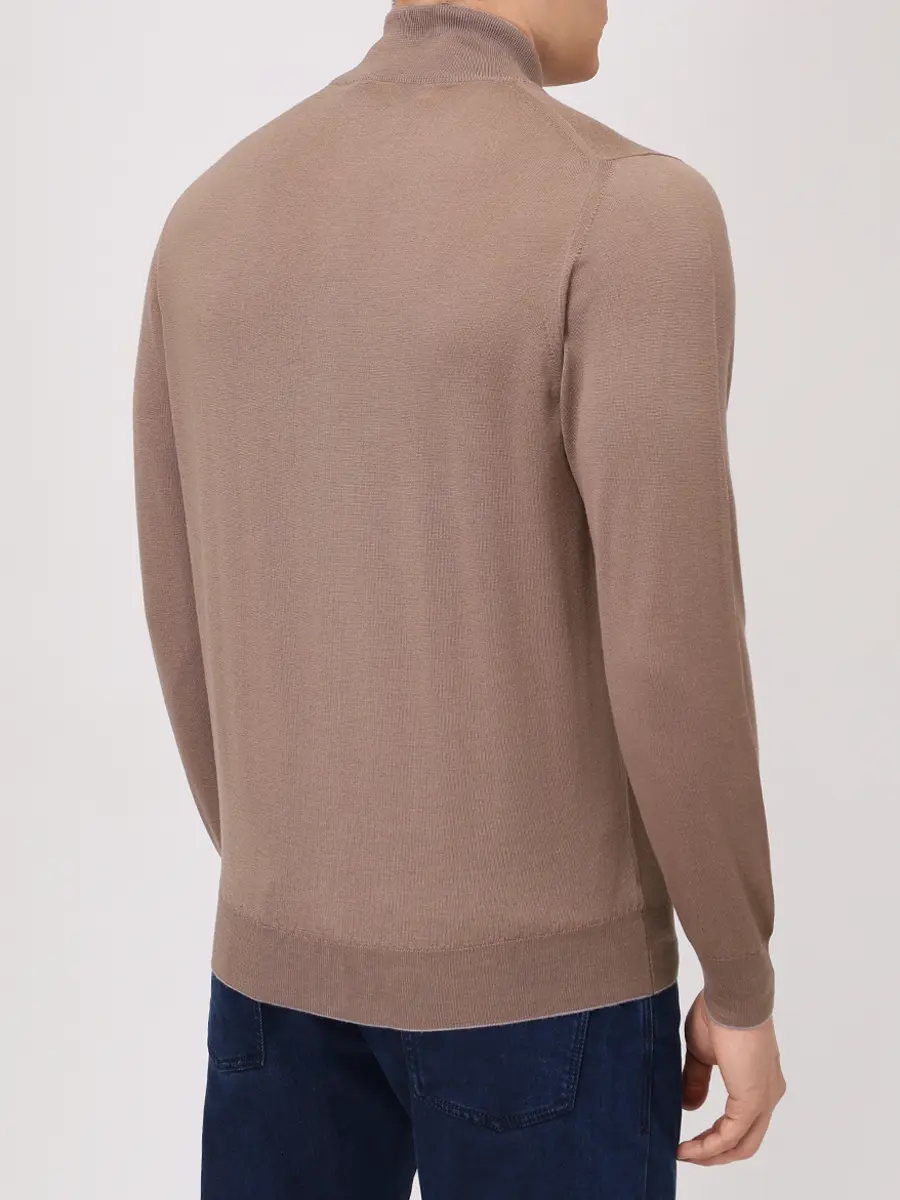 Кардиган шерстяной SVEVO 0918/9 SA25 1889 Бежевый  Фото 3