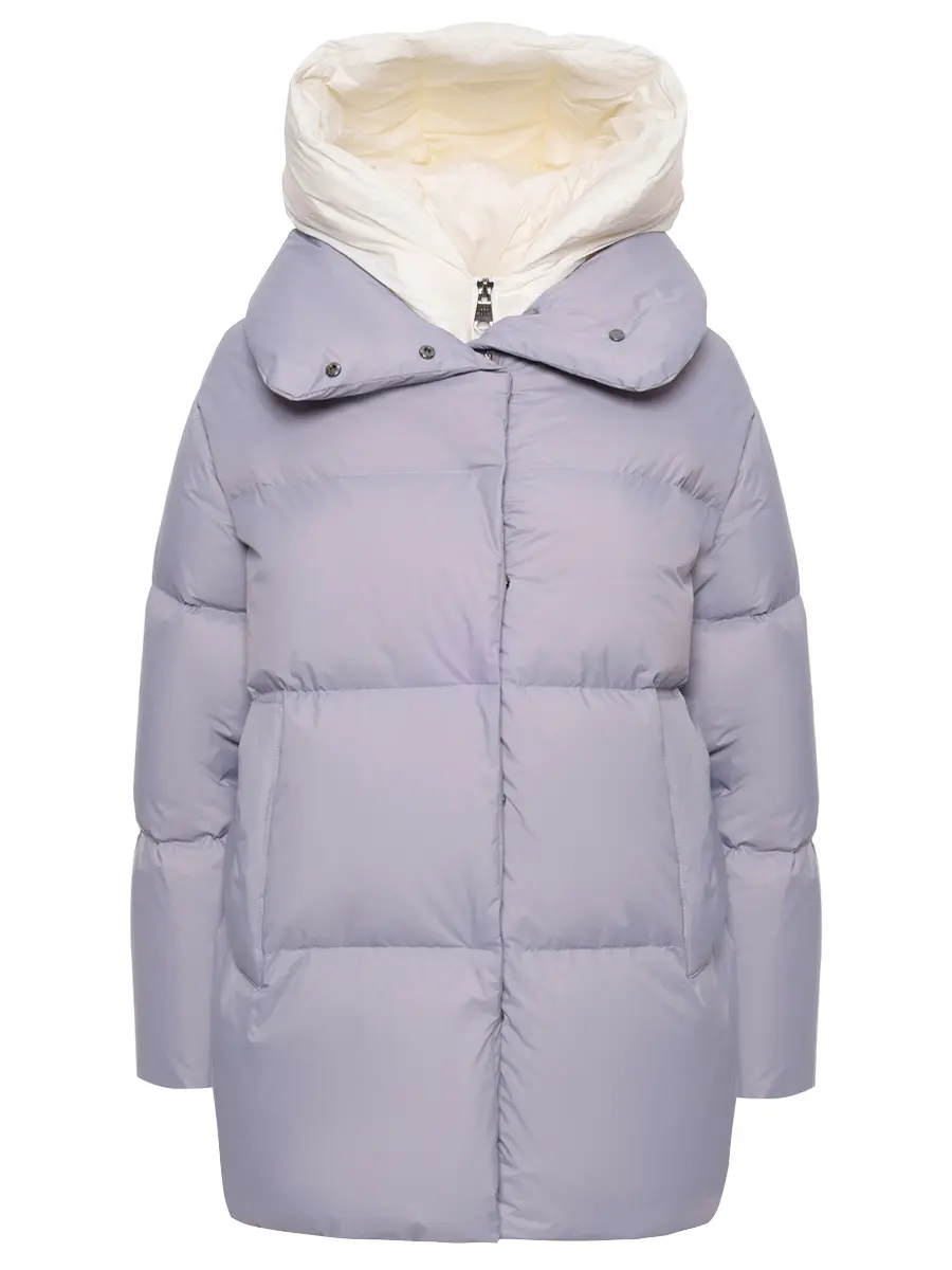 Пуховик стеганый HETREGO 8P631 F 25WD01 TINDA-GBB Сиреневый 