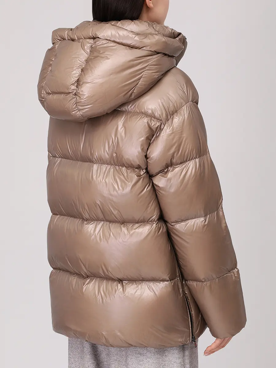 

Пуховик стеганый, Коричневый, 8P780 F 25WD24 MSH DAILA