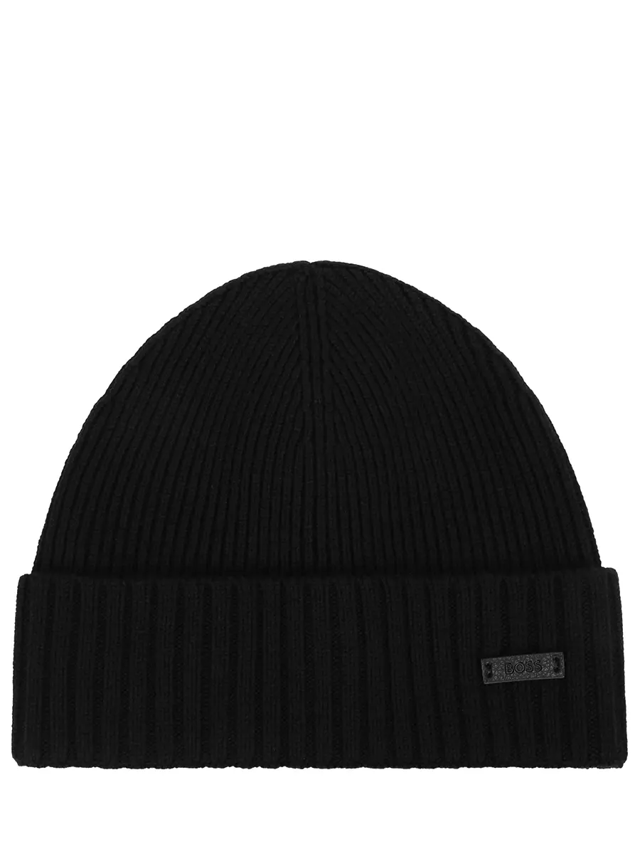 Шапка шерстяная BOSS 50495306/001 Черный 