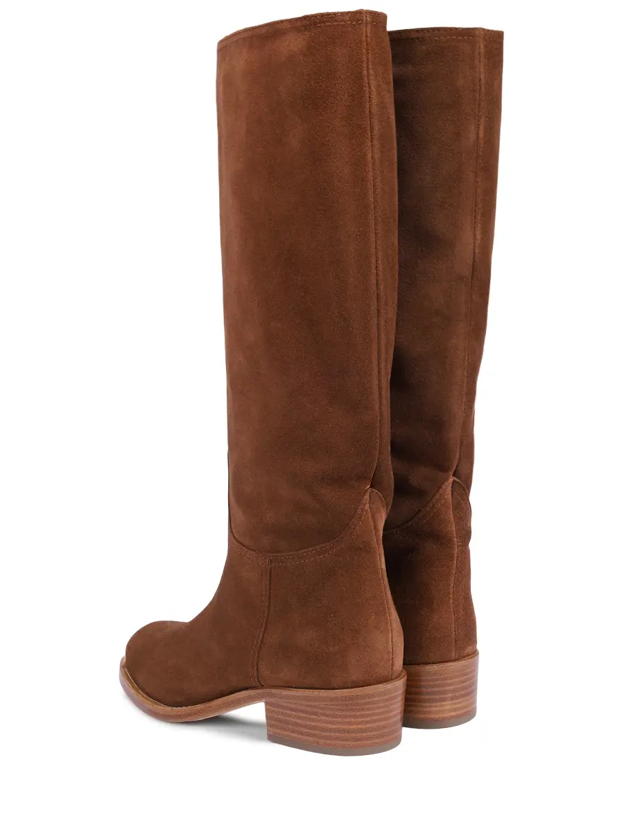 Сапоги замшевые Georgia AGL D777501PCFERGU Коричневый  Фото 4