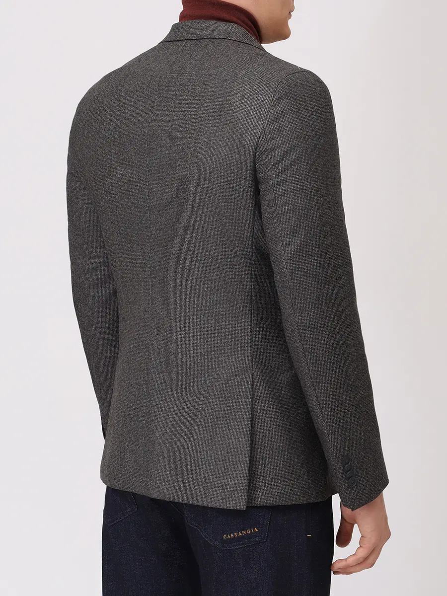 Пиджак шерстяной BOSS 50553336/202 Коричневый  Фото 3