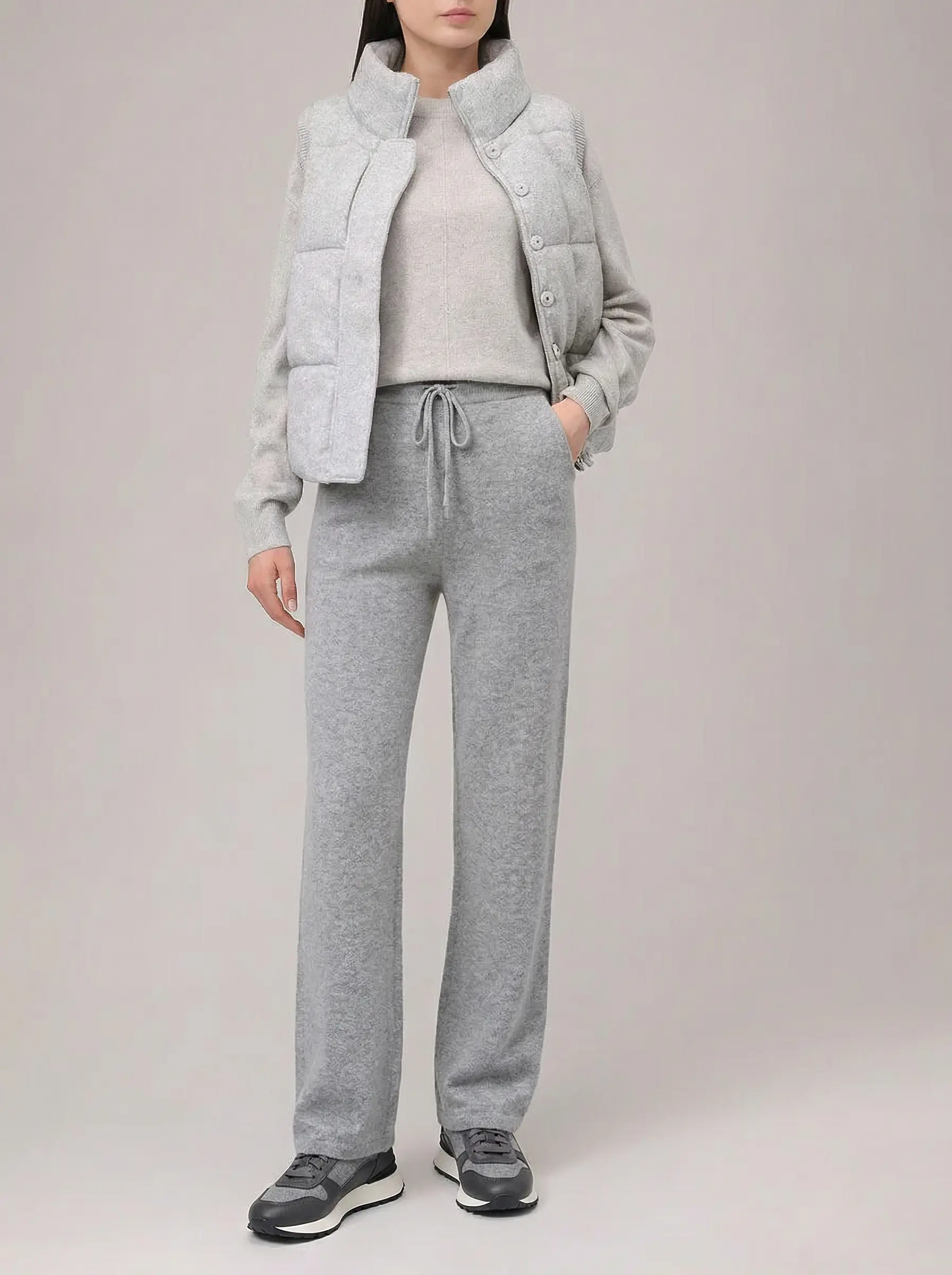 Жилет стеганый BOSS 50547894/058 Серый  Фото 2