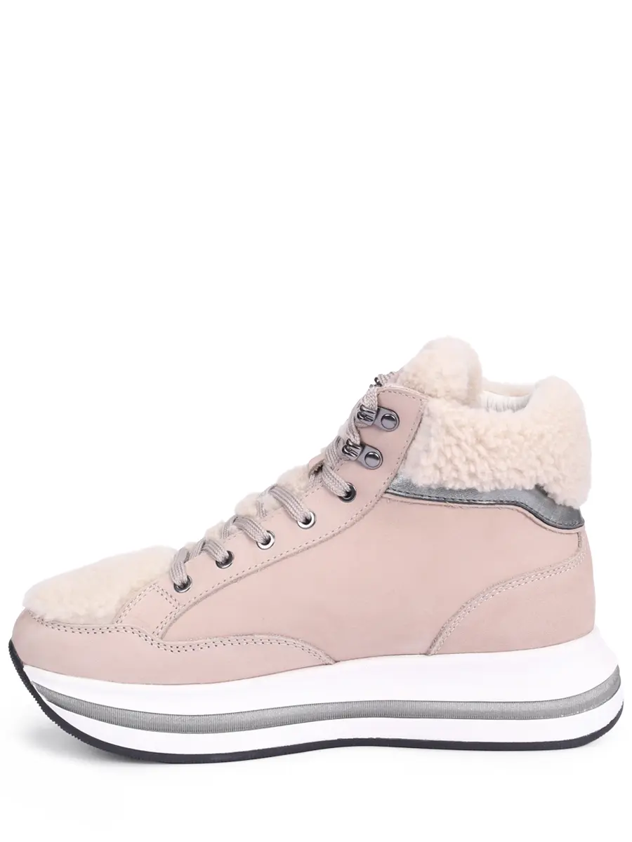 Ботинки из нубука на меху VOILE BLANCHE 001 2502435 01 3B78 Серый  Фото 3