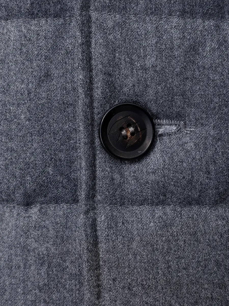 Пуховик стеганый HETREGO 8P514 F 25W016 GRM MAGNUS Серый  Фото 6