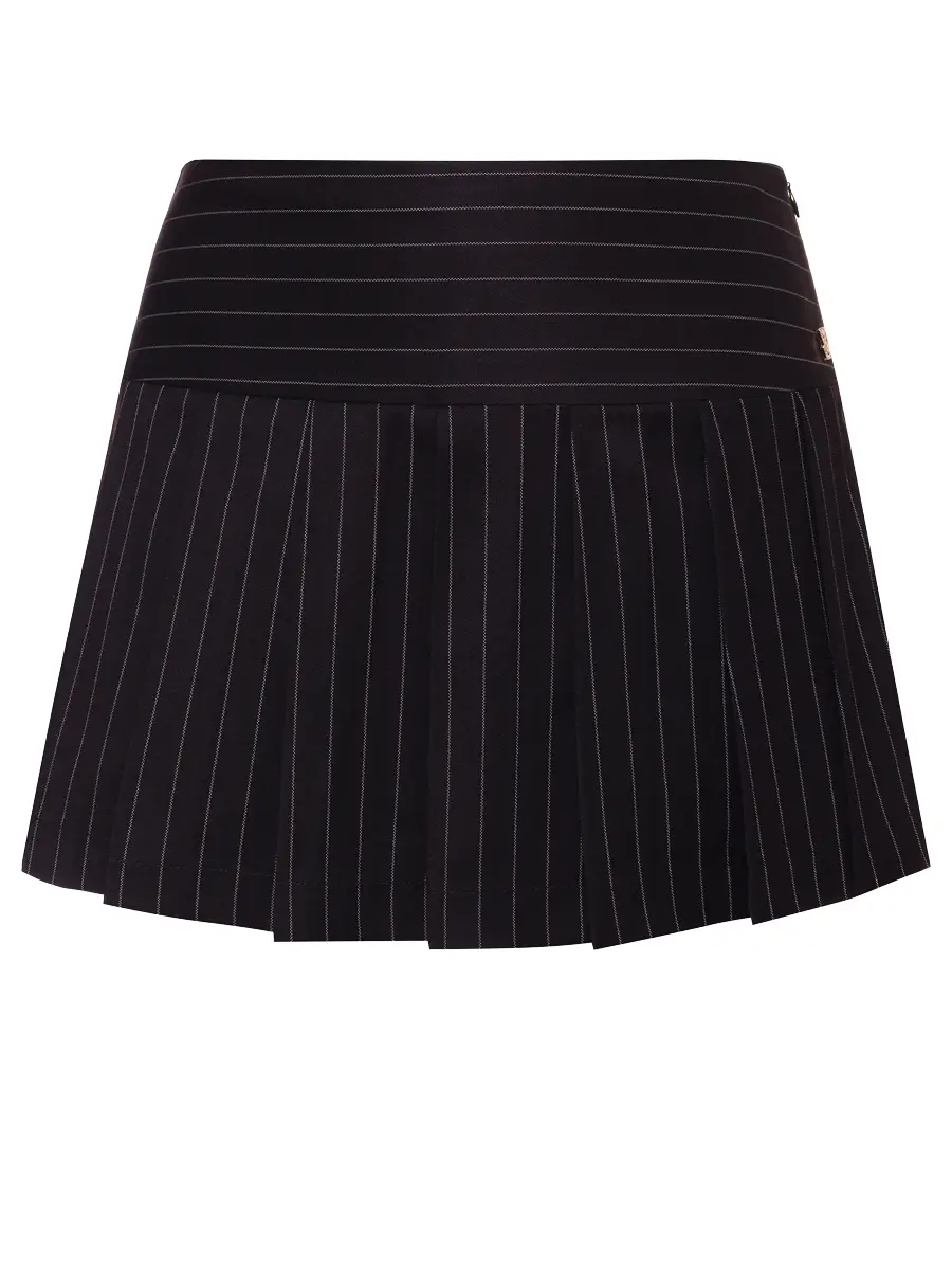 

Юбка в полоску, Черный, HMABW02250