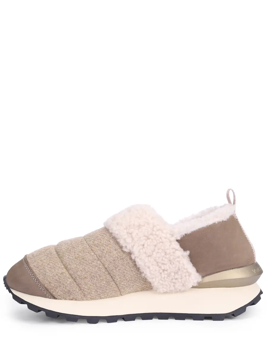 Слипоны на меху VOILE BLANCHE 001 2016210 08 3D42 Бежевый  Фото 3
