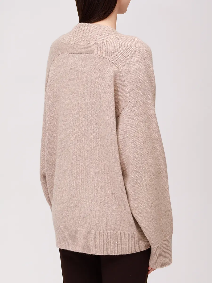Пуловер кашемировый Sage LOULOU DE SAISON SAGE LDS Бежевый  Фото 3
