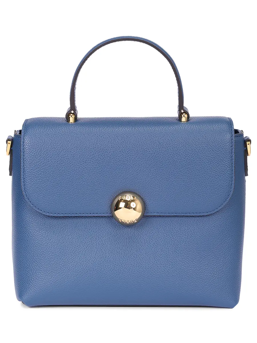 Сумка кожаная Moonlight FURLA WB01882-BX3036-6G000 Синий 