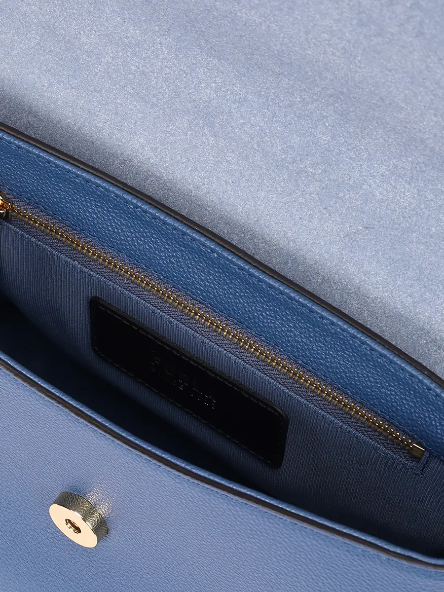 Сумка кожаная Moonlight FURLA WB01882-BX3036-6G000 Синий  Фото 4