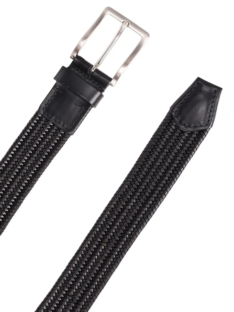 

Ремень кожаный, Черный, 23B602.1