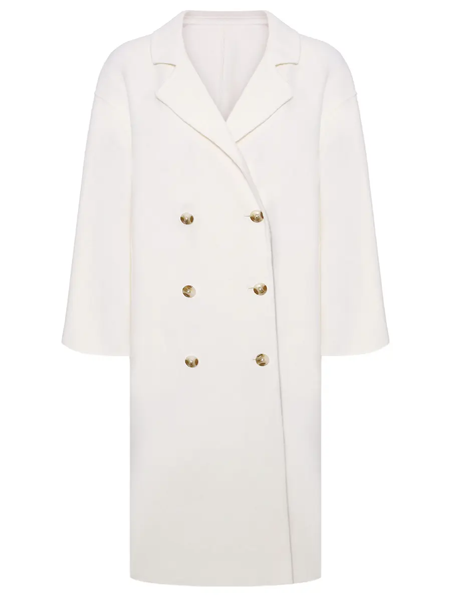 

Пальто шерстяное Borneo, Белый, BORNEO LDS