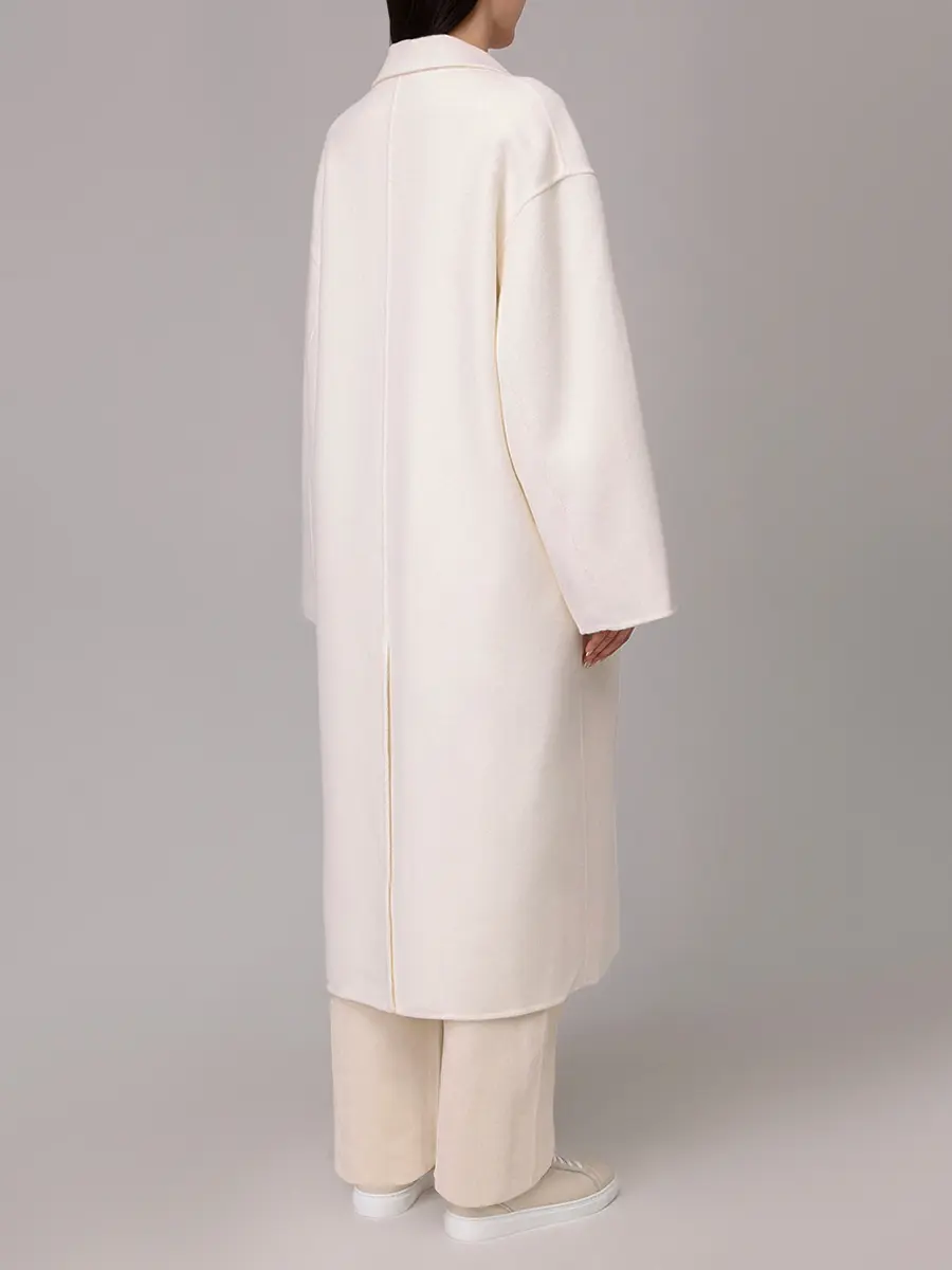 Пальто шерстяное Borneo LOULOU DE SAISON BORNEO LDS Белый  Фото 3