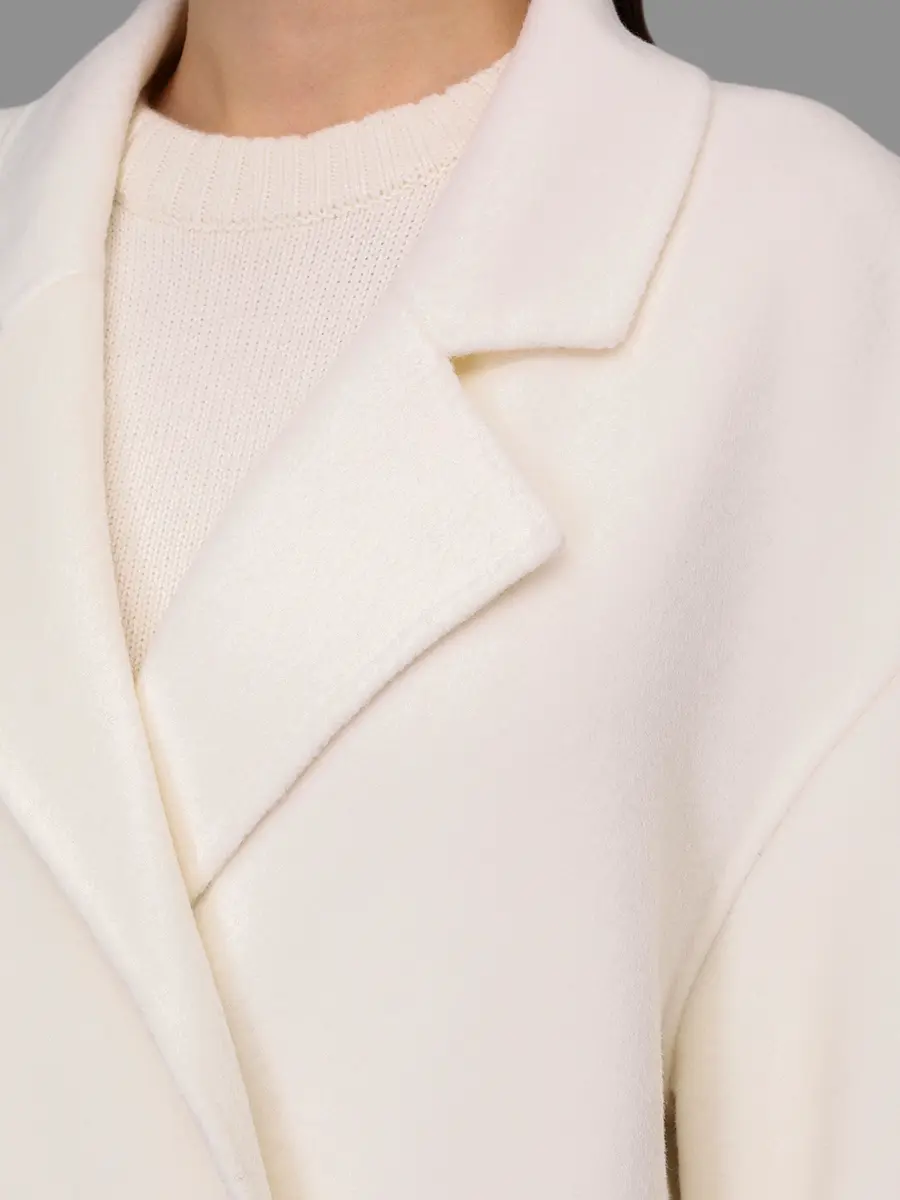 Пальто шерстяное Borneo LOULOU DE SAISON BORNEO LDS Белый  Фото 5