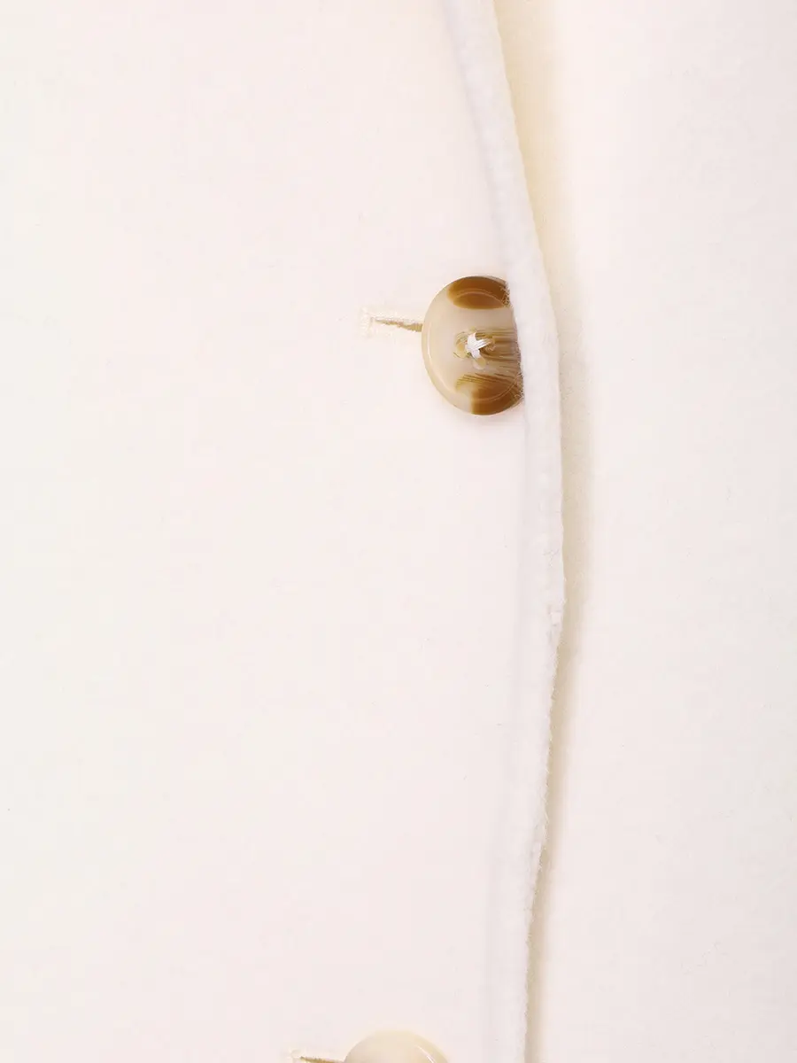 Пальто шерстяное Borneo LOULOU DE SAISON BORNEO LDS Белый  Фото 6