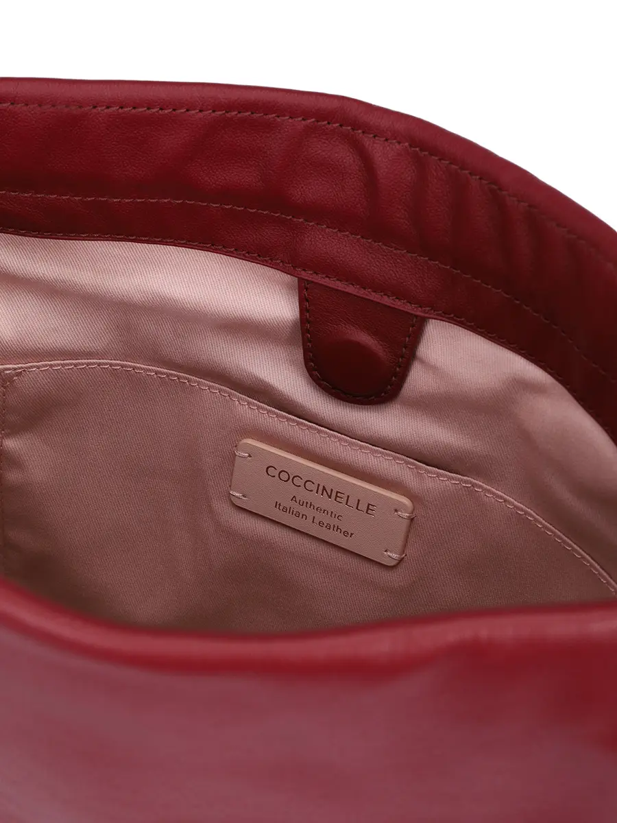 Сумка кожаная Dulse COCCINELLE E1 SS5 11 01 01/R52 Бордовый  Фото 4