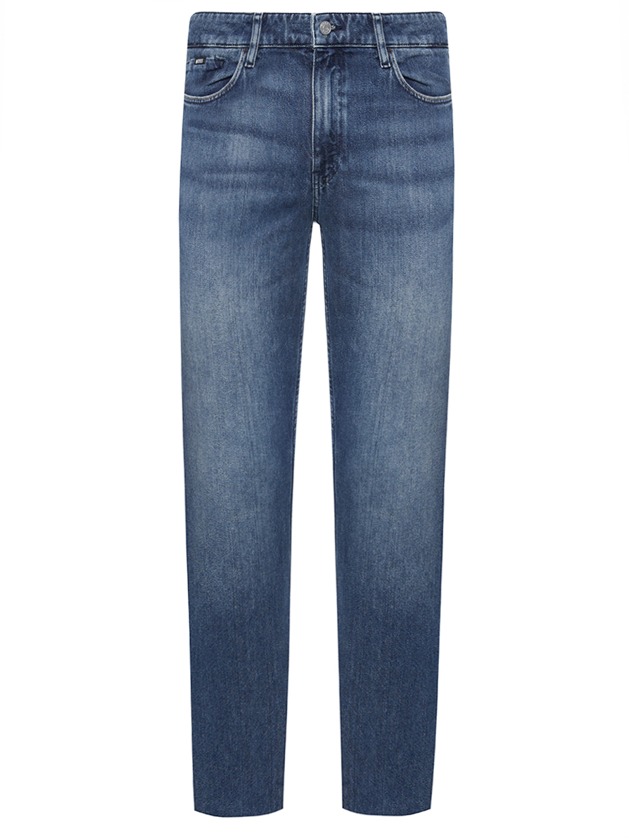 Джинсы Slim Fit хлопковые BOSS