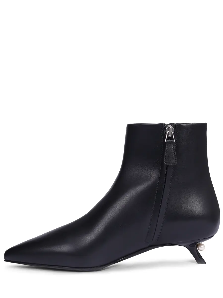 Ботильоны кожаные ALEVI L26W7004.F.1245997 035 Черный  Фото 3