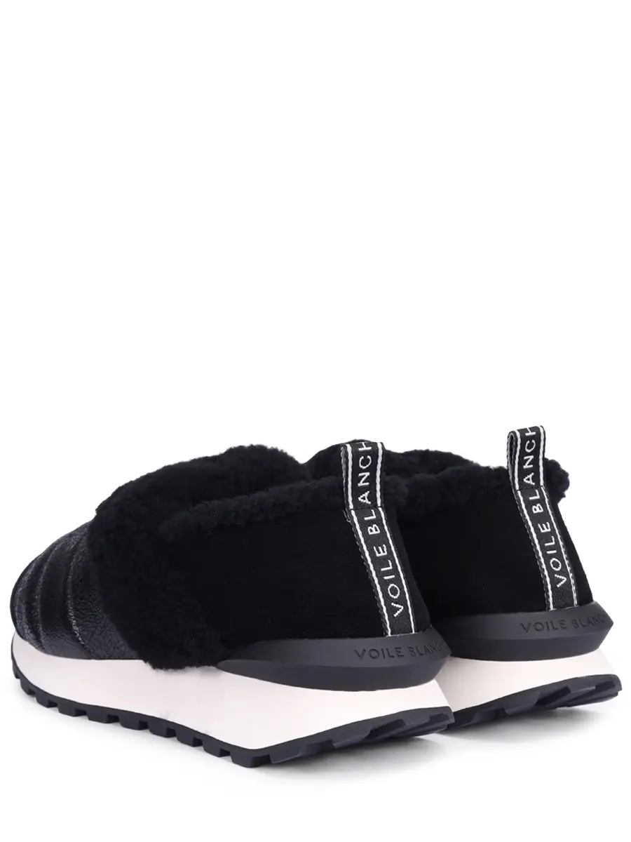 Слипоны на меху VOILE BLANCHE 001 2016210 09 0A01 Черный  Фото 4