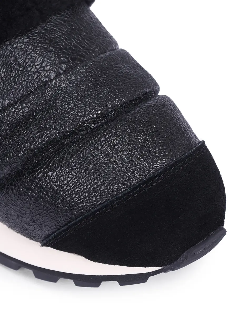 Слипоны на меху VOILE BLANCHE 001 2016210 09 0A01 Черный  Фото 5