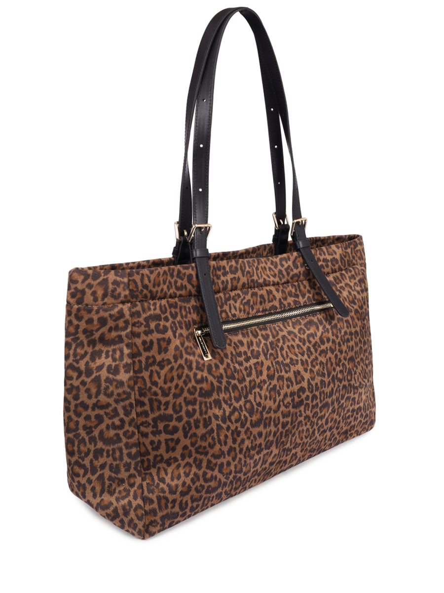 Сумка текстильная LANCASTER 518-048-CAMELLEOP Анималистичный принт  Фото 3